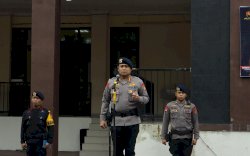 Apel Kesiapsiagaan, Dansat Brimob Polda Sulsel Ingatkan Pesan Integritas dan Disiplin Personel 