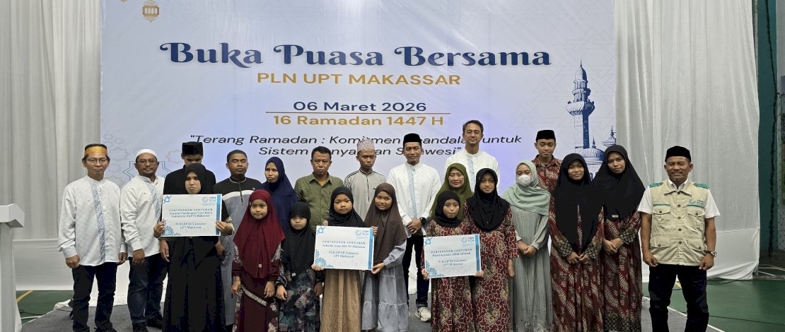 PLN UPT Makassar menggelar Buka Puasa Bersama yang dilaksanakan di Kantor PLN UPT Makassar pada Jumat, 6 Maret 2026.