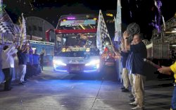 Mudik Bersama BUMN dan Pelindo Group, SPJM Sediakan Bus untuk 360 Pemudik 