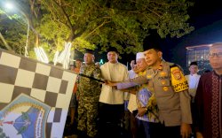 Sambut Idulfitri 1447 H, Bupati Bantaeng Lepas Peserta Lomba Takbiran dan Miniatur Masjid