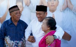 Usai Salat Ied, Warga Padati Open House Bupati dan Wabup Luwu Timur