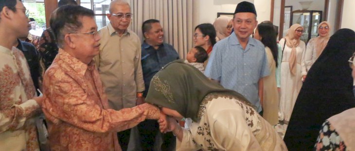 Wakil Wali Kota Makassar Aliyah Mustika Ilham Hadiri Halal Bihalal Keluarga Besar Jusuf Kalla