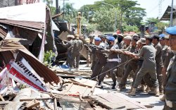 20 Lapak Liar di Jalan Kalimantan Ditertibkan, Camat: Sudah Peringatan hingga SP Tiga