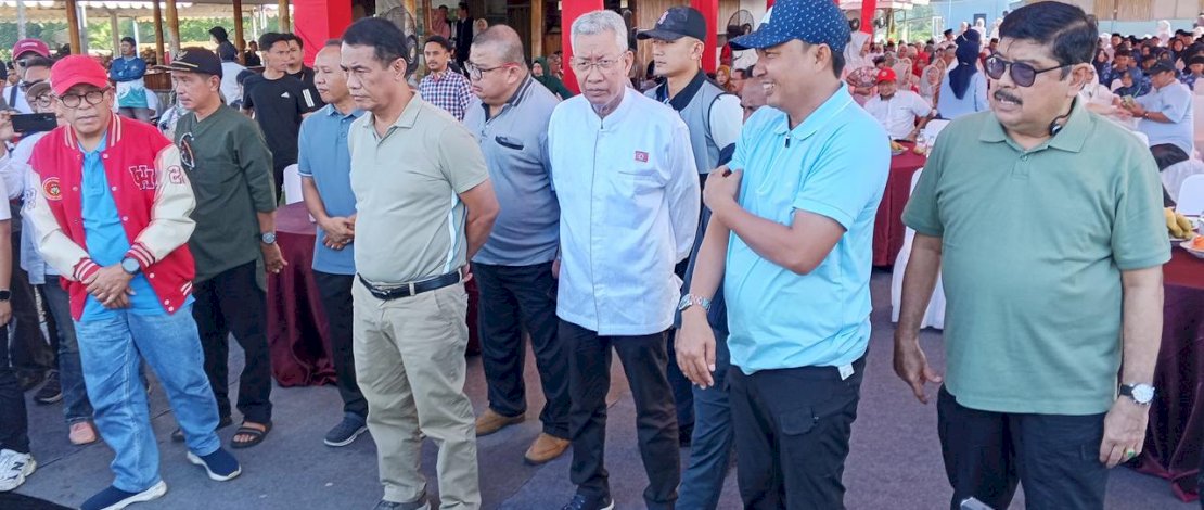 Bupati Luwu Utara Hadiri Aksi Peduli Sosial KKSS, Andi Amran Salurkan 1.000 Paket Bantuan