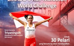 Emados Berangkatkan 30 Pelari Indonesia ke Eropa