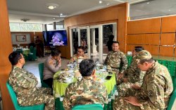 Bupati Luwu Utara Hadiri Pembukaan Latsarmil Komcad ASN 2026 di Rindam XIV/Hasanuddin