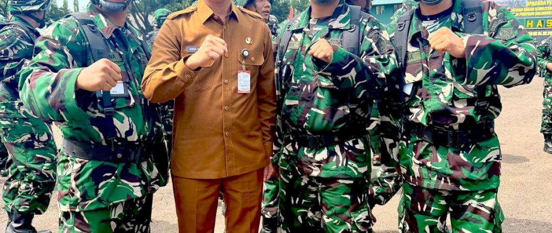 Kepala Dinas Bina Marga dan Bina Konstruksi Sulsel, Andi Ihsan, yang turut hadir dalam pembukaan pelatihan dasar kemiliteran bagi Aparatur Sipil Negara (ASN) bangga dengan keikutsertaan ASN lingkup Dinas Dinas Bina Marga dan BIna Konstruksi.