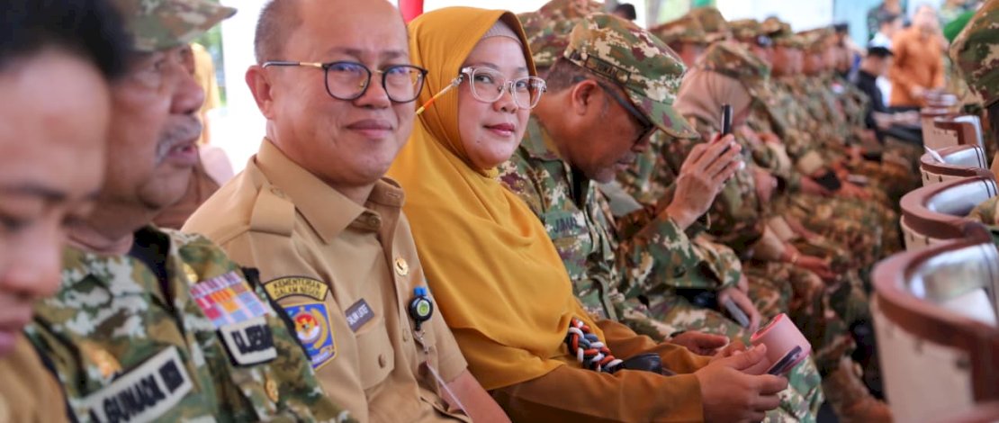 ASN Luwu Timur mengikuti Komcad ASN di Kabupaten Gowa.