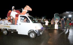 Damkar dan Desa Baruga Juara, Takbir Keliling Luwu Timur Berlangsung Meriah