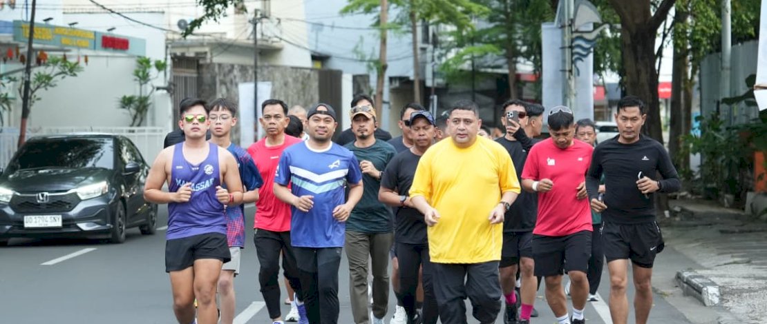 Joging Pagi Bersama Wali Kota, Ribuan Pelari Disiapkan Sambut Makassar Half Marathon 2026