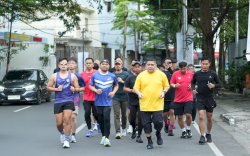 Joging Pagi Bersama Wali Kota, Ribuan Pelari Disiapkan Sambut Makassar Half Marathon 2026