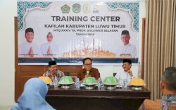 Ikuti Training Center, Kafilah Luwu Timur Bersiap Hadapi MTQ Tingkat Provinsi Sulsel 2026
