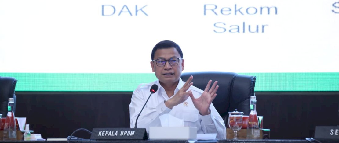 Kepala BPOM RI Taruna Ikrar