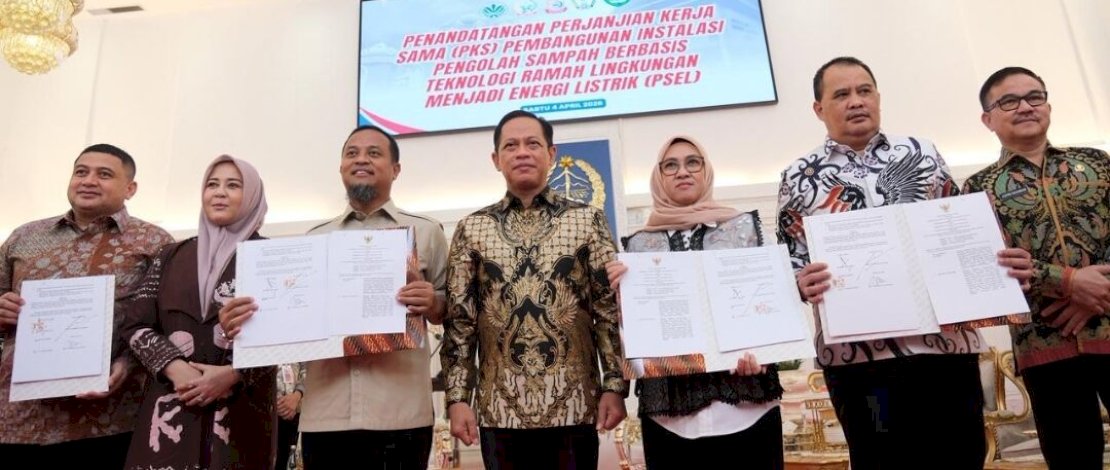 150 Ton Sampah Gowa per Hari Akan Disulap Jadi Listrik