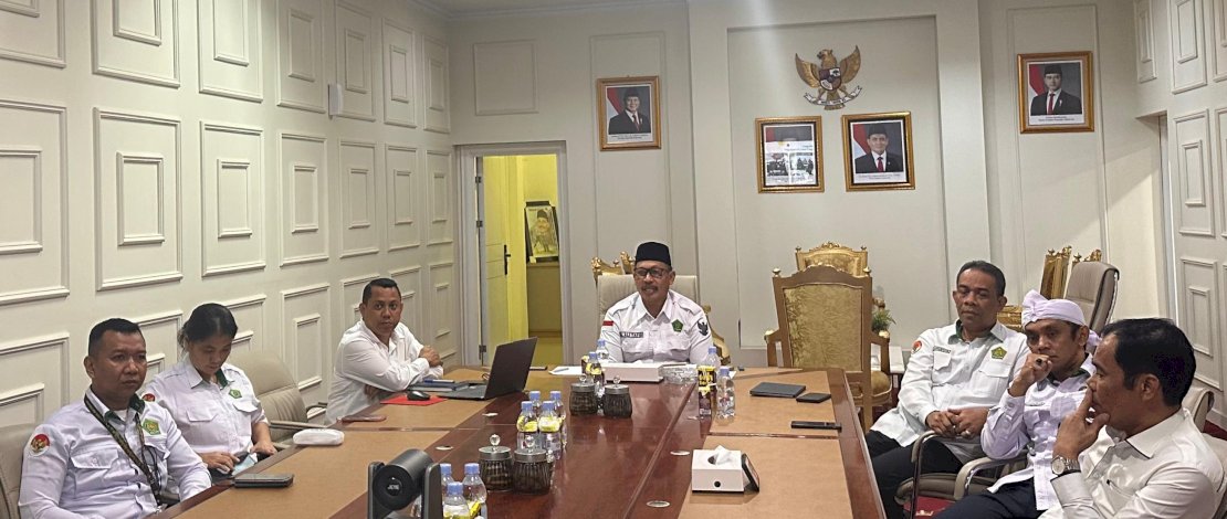 KPK bersama Kantor Wilayah Kementerian Agama Provinsi Sulsel telah menggelar&nbsp;rapat pemantapan pelaksanaan kegiatan secara daring melalui Zoom Meeting. 
