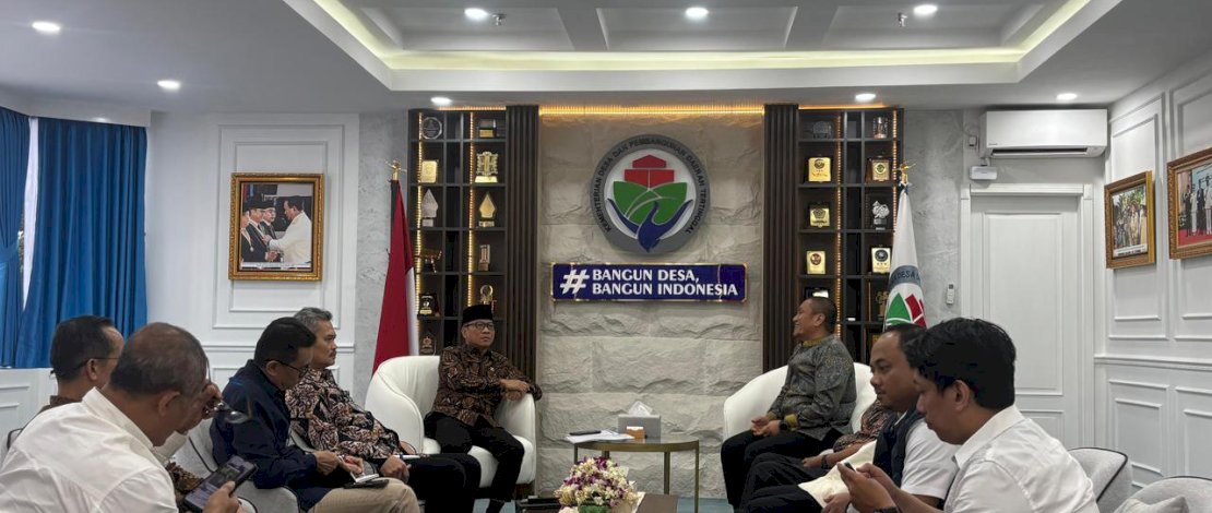 Bupati Irwan Bachri Syam secara khusus menemui Menteri Desa dan PDT, Yandri Susanto, di Kantor Kemendes PDT, Jakarta Selatan, Kamis, 5 Maret 2026.