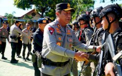  Kapolda Sulsel Lepas Puluhan Personel Brimob ke Operasi Amole 2026 di Papua Tengah