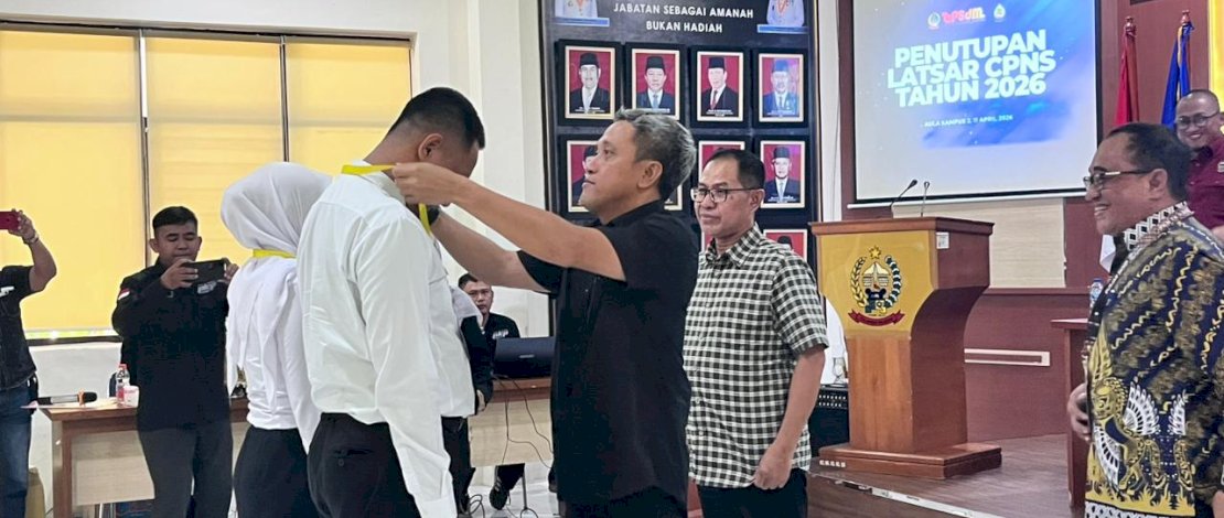 Bupati Jeneponto Tutup Latsar CPNS Angkatan XII Tahun 2026, Tekankan Integritas dan Penguasaan Teknologi