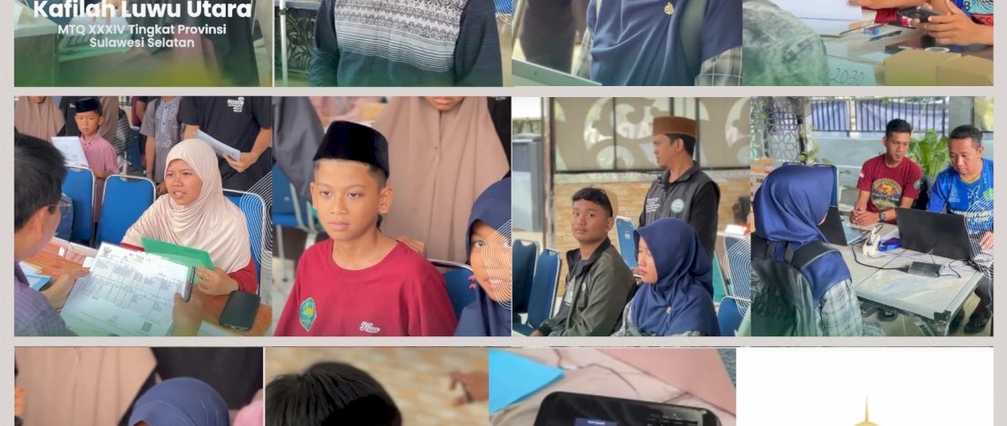 Kafilah Luwu Utara Tiba di Maros: Rampungkan Registrasi Ulang, Siap Berlaga di MTQ ke-34 Sulsel