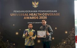 Kota Parepare Raih Penghargaan UHC Award 2026 Kategori Madya