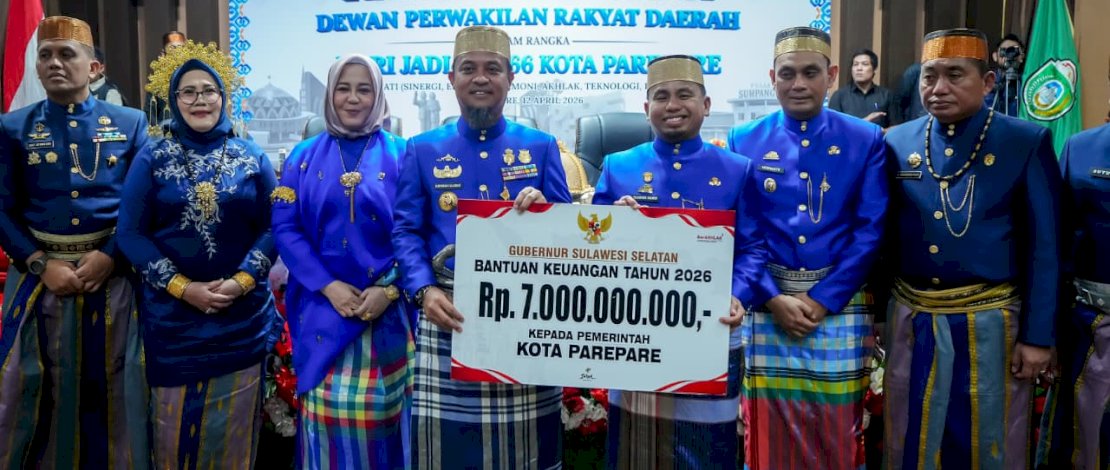 Gubernur Andi Sudirman Canangkan Kota Parepare sebagai Pusat Pertumbuhan Baru Sulsel
