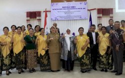 Hadiri Raker PW GPIL, Wabup Puspawati Husler Tekankan Pentingnya Peran Perempuan dalam Pelayanan Gereja