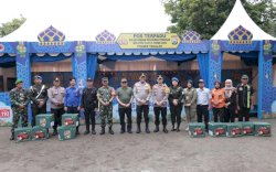 Pastikan Arus Mudik Lancar, Bupati Takalar Dampingi Kapolda Sulsel Tinjau Pos Ketupat 2026