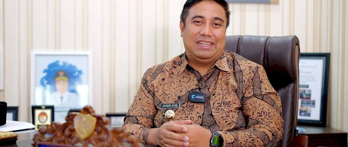 Bupati Maros, AS Chaidir Syam.
