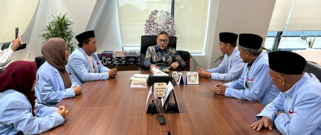 DPP BKPRMI melaksanakan silaturahmi dan audiensi bersama Menteri Koordinator Bidang Pangan Republik Indonesia, Zulkifli Hasan, pada Selasa, 21 April 2026.