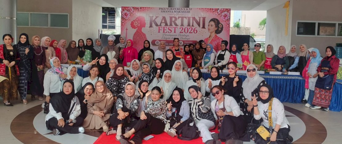 Dalam rangka memperingati Hari Kartini, Paguyuban Kelas X dan XI SMAN 1 (SMANSA) Makassar sukses menyelenggarakan Kartini Fest 2026 di lingkungan SMANSA Makassar, Rabu, 22 April 2026.