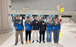 Dilepas Dansat Brimob, Delapan Atlet Inkanas Sulsel Bertolak ke Seleknas, Siap Bawa Nama Daerah