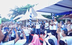 Ribuan Warga Ramaikan Jalan Santai Bahagia, Bupati Jeneponto Ajak Perkuat Kebersamaan