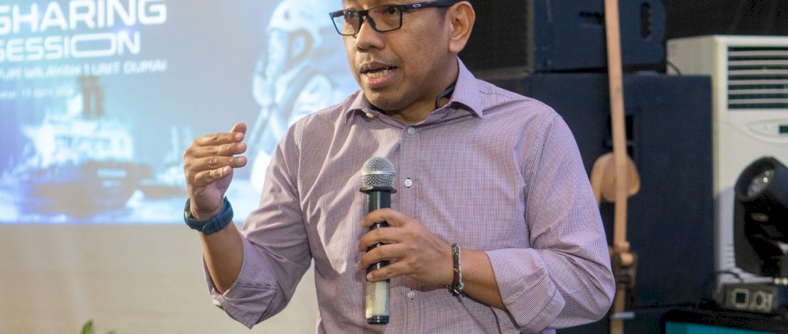 Sharing Session bersama Stakeholder Kepelabuhanan Dumai pada 15 April 2026 lalu.