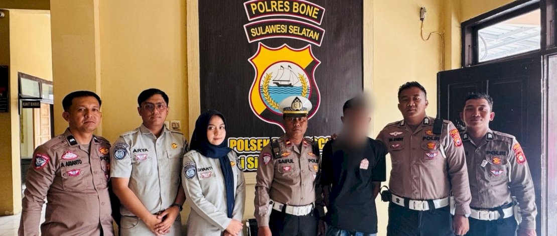 Usai Ditilang Tak Berpelat, Pengendara di Bone Justru Terungkap sebagai Kurir Motor Curian