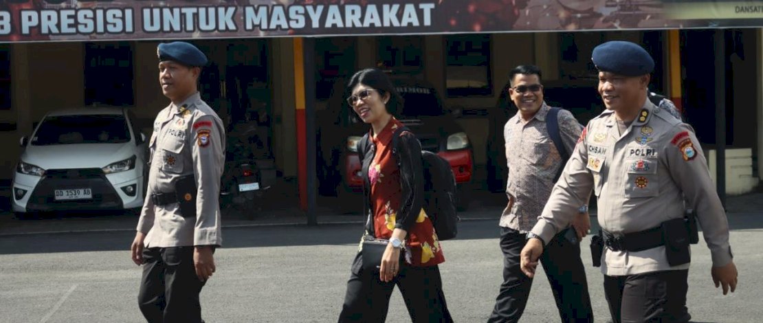 Kunjungan Tim Penilai Internal Zona Integritas (TPI ZI) di Markas Komando Satuan (Makosat) Brimob, Rabu, 6 Mei 2026.
