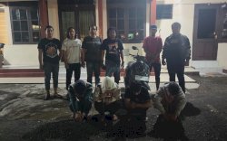 Kurang dari 24 Jam, Empat Pelaku Curanmor di Bone Ditangkap 