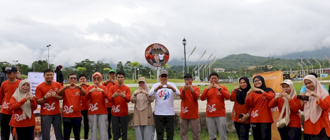 Sabtu Sehat Juara (SSJ) yang dikolaborasikan dengan Senam Sensus Ekonomi (SSE) dalam menyongsong Sensus Ekonomi 2026.
