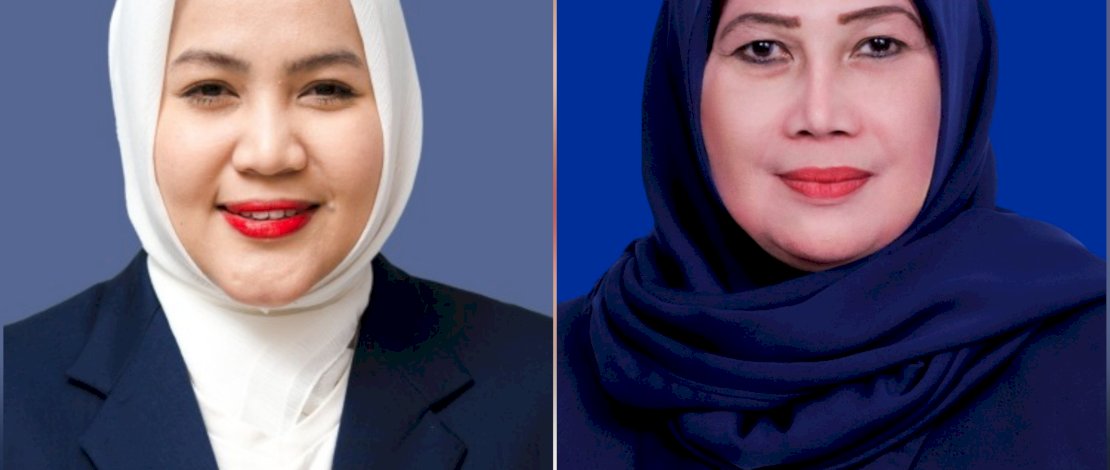 Putri Dakka (kiri) Hayarna Hakim (kanan)