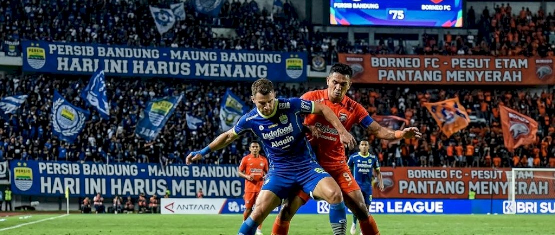 Persaingan Takhta BRI Super League: Persib dan Borneo FC Berbagi Puncak