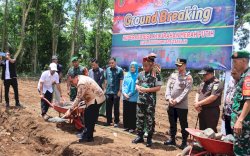 Sinergi TNI dan Pemkab Takalar: Pangdam XIV/Hasanuddin dan Bupati Daeng Manye Resmikan Ground Breaking Koperasi Merah Putih