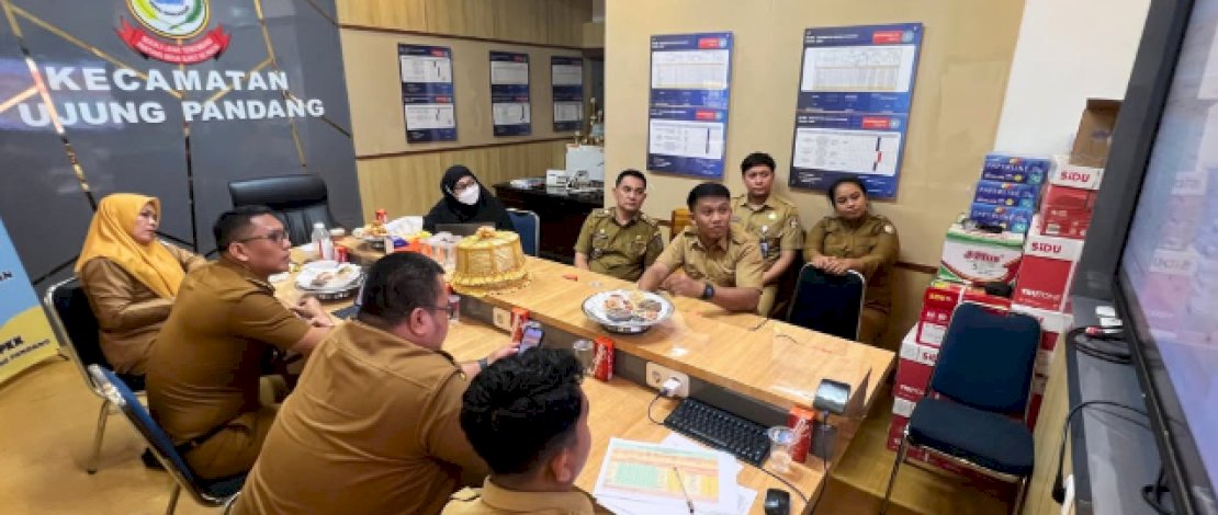 Dipimpin Camat Ujung Pandang,  Tiga Camat di Makassar Bahas RKTL Sampah, Sinergi Perkuat Penanganan Lingkungan