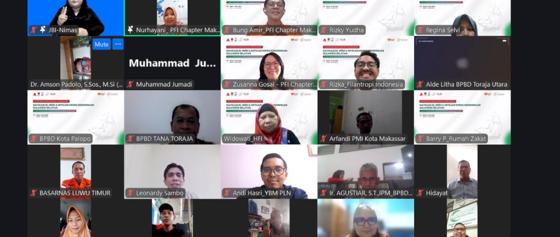 Perhimpunan Filantropi Indonesia berkolaborasi dengan Humanitarian Forum Indonesia (HFI) dan Forum Zakat (FoZ) menyelenggarakan Philanthropy Learning Forum #85 Chapter Makassar secara daring melalui platform Zoom, Selasa, 12 Mei 2026.