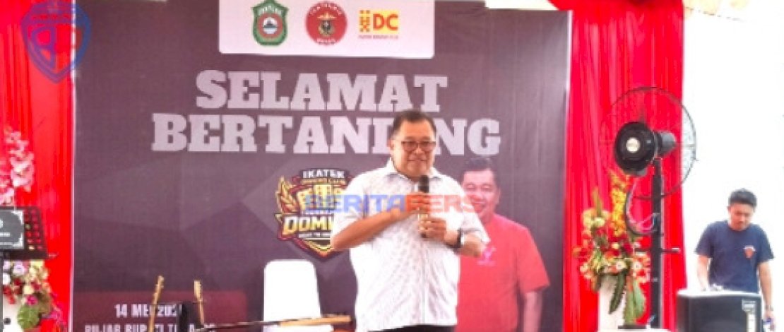 Pererat Silaturahmi Lintas Generasi, Bupati Takalar Buka Turnamen Domino Ikatek Unhas 2026