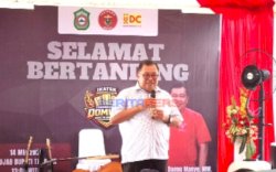 Pererat Silaturahmi Lintas Generasi, Bupati Takalar Buka Turnamen Domino Ikatek Unhas 2026
