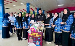 Rayakan Hari Buku, Bupati Maros Wajibkan Seluruh ASN Berdonasi Buku untuk Sekolah