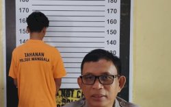 Polsek Manggala Amankan Pelaku Penganiayaan Ojol Menggunakan Busur, Pelaku Diserahkan Sukarela oleh Orang Tua