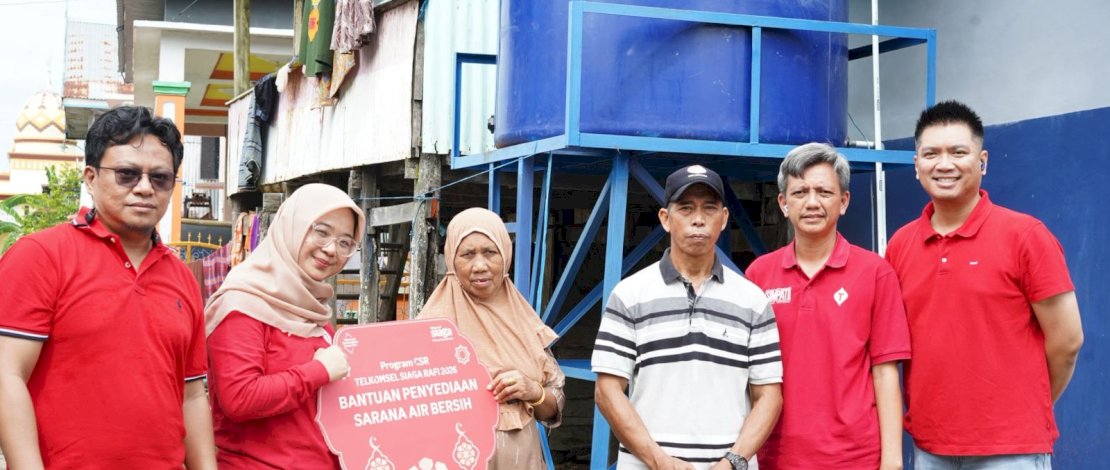 Lepas dari Krisis Sanitasi, Warga Parasengan Beru Maros Kini Nikmati Air Bersih Hadiah HUT ke-31 Telkomsel