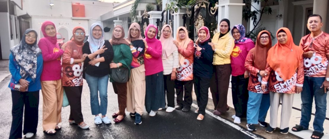 Usia 4 Dekade Bukan Halangan, 161 Alumni SMADA 86 Siap "Putihkan" TSN 2 Makassar