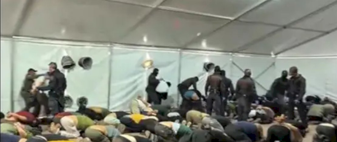 Menteri Israel Itamar Ben Gevr mengunggah video terkait kondisi aktivis Global Sumud Flotilla yang ditahan militer Israel(Sosial media X)