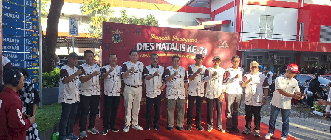 Hadiri Dies Natalis ke-74 FH Unhas, Appi Tekankan Kekuatan Jejaring Alumni Bangun Masa Depan Generasi